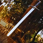 Handmade Dragon   s Ball Fantasy Sword  stainless Steel Blade With Leather Sheath