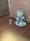 Lot Of  Pewter Wizard Figurines With Crystals - Gallo - Spoontique