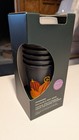 Starbucks Halloween 2021 6 Pack Reusable Hot Cups With Glow In The Dark Lids Nib
