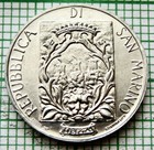 San Marino 1988 1 Lira  Fortifications - Mulino Delle Polveri  Aluminium Unc