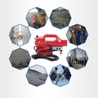 Pvc Plastic Layer Overlap Sealing Welding Machine Geomembrane Welder 800w 10cm