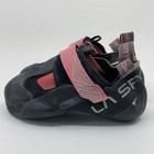 La Sportiva Theory Climbing Bouldering Shoes  Hibiscus black  Eu 38  7w   6m