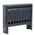 10-section  5  X 20  Cast Iron Radiator  Free-standing  Ray Style