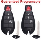 2 For 2013 2014 2015 2016 2017 2018 2019 Dodge Ram 1500 2500 Remote Car Key Fob 