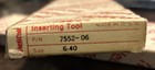 Helicoil 7552-06  6-40  Thread Insert Hand Installation Tools Prewinder