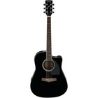 Ibanez Pf15ece Pf Dreadnought Cutaway Acoustic-electric Cutaway Guitar Black