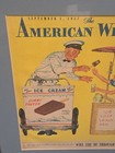 American Weekly Original Cover 1957 Lemonade For Popsicle Matted Fred Irvin