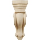 3 37x6 5x10 5  Los Angeles Hollow Back Wood Corbel Rubberwood Cor03x06x10harw