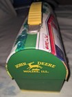 John Deere Tractor Tin Lunchbox 2005 Edward C Schaefer Moline Il Farming Tools