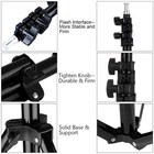 2pcs Softbox Light Stand Photography Photo Equipment 2x Bulb Studio Light Kit