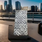 Set Of 50 Dice Bullseye Design White   Black 