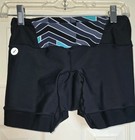 Zoot Women s Lightly Padded Cycling Bike 2 5  Shorts Blk  size Medium  Pre-owned