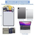 15   x 11    Large Fireproof Document Bag Waterproof Money Pouch A4 Document Holder