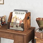 Homeiju Vinyl Record Storage  Record Box Case Crate  Vinyl Record Album Holde   