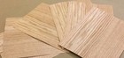 Red Oak Wood Veneer  Raw unbacked - Pack Of 3 - 9  X 9  X 0 024  Sheets