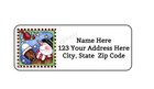 30 Christmas Snowman Cardinal Personalized Return Address Labels 1 In X 2 625 In