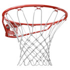 Spalding 7811sp Durable Red Standard Basketball Hoop Goal Rim   White Net Set
