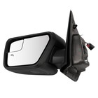 Towing Mirror 2021-2024 Ford F150 Power Adjusted Heated Black Cap Driver Side