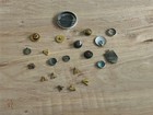 Ymca Pinback Button Pin Foldover Tab Fob Stud Junk Drawer Lot Of 21 Vintage