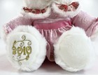 Dan Dee Snowflake Teddy Bear 2010 Christmas Plush 20  Pink Dress Nwt Girl