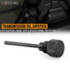 Cnc Black Transmission Dip Stick For Harley 2007-21 Softail 2006-17 Dyna