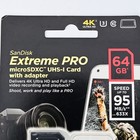 Sandisk Extreme Pro 64gb Microsdxc Uhs-i Memory Card Brand New Us Shipping
