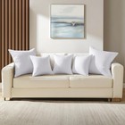 Miulee 26x26 Euro Pillow Inserts  Firm Fluffy Decorative Throw Pillows Couch Bed