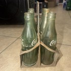 Vintage 1950s Coca-cola Metal 6 Pack Bottle Carrier Coke Caddy Aluminum Holder 