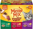 Meow Mix Tender Favorites Wet Cat Food All Ages - Variety Pack  72 Ct  198 Oz