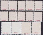 16 British East Africa 1891-95 Surcharged overprint Mnh Reproduction Stamp Sv