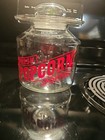 Large Glass Jar  fresh Popcorn Popper  6 X 6 Inches