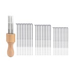 20pcs Felting Needles 78mm  81mm  91mm Sizes  Wool Felt Tool Felting Starter Kit