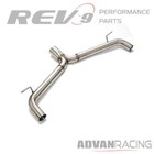 Cat-back Free Flow Exhaust Kit For Gti Mk7 2 0t 15-17 Stainless Steel Rev9