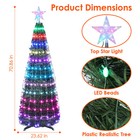 Artificial Christmas Tree Colorful Led Lights Indoor Outdoor Xmas Decorations