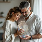 Pearl Urn Ash Container 10 Inch Urn For Human Ashes Adult Cremation Funeral Urns