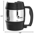 Bubba Classic Insulated Desk Mug With Dual-wall Foam Insulation  52 Oz  Black