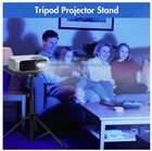 Portable Tripod Stand With Tray For Projector laptop camera  Adjustable 17   -55   