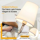 Bathroom Light Fixtures  3-light Wall Sconce  Brushed Nickel Vanity Lights Ov   