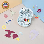 Travel Sewing Kit     Compact Portable Sewing Set  Diyy Sewing Kit With 6 Color Sp