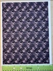 Dark Gothic Dollhouse Miniature 1 12 Wallpaper 3 Sheets Black Gray White Ornate