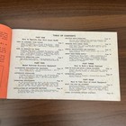 1953 Lionel How To Operate Trains   Accessories Instructional Booklet  Vintage