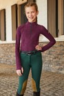 R j  Classics Girls Avery Front Zip Breeches - Ponderosa