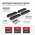 Truck Bed Track Hd Kit For Overhaul Hd And Outpost Hd  500 Pound On-road Capa   
