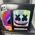 2023 Dj Marshmello Premium Light Up Led Helmet Edm Rave Party Vgc Works