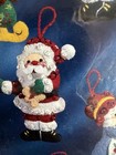 Bucilla Mr   Mrs Santa Felt Ornament Appliqu   Kit 83664 New 16 Ornaments