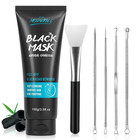 Blackhead Remover Mask Bamboo Charcoal Peel Off Mask Skin Care Face Mask 3-in   
