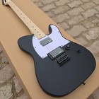 Matte Black Tl-202 Bkof  Electric Guitar Maple Fretboard Emg Pickup In Us