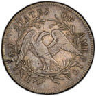 1795  1 2 Leaves Flowing Hair Dollar Pcgs Vf25