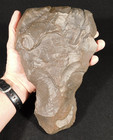 Giant  One Million Year Old  Early Stone Age Acheulean Handaxe Morocco 2090gr