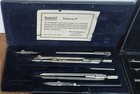 3 Vintage Compass Sets 1942 Mayo Naval Military  Richter Drop Bow  B C Roff   Co